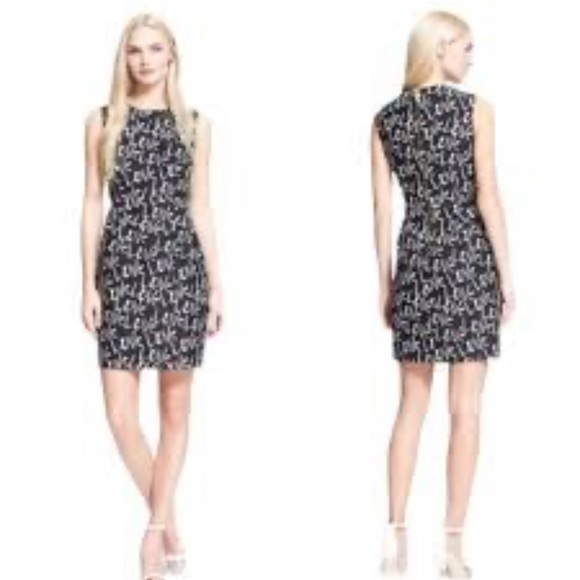 Kate Spade Mindy Love Graffiti Dress - Picture 1 of 8